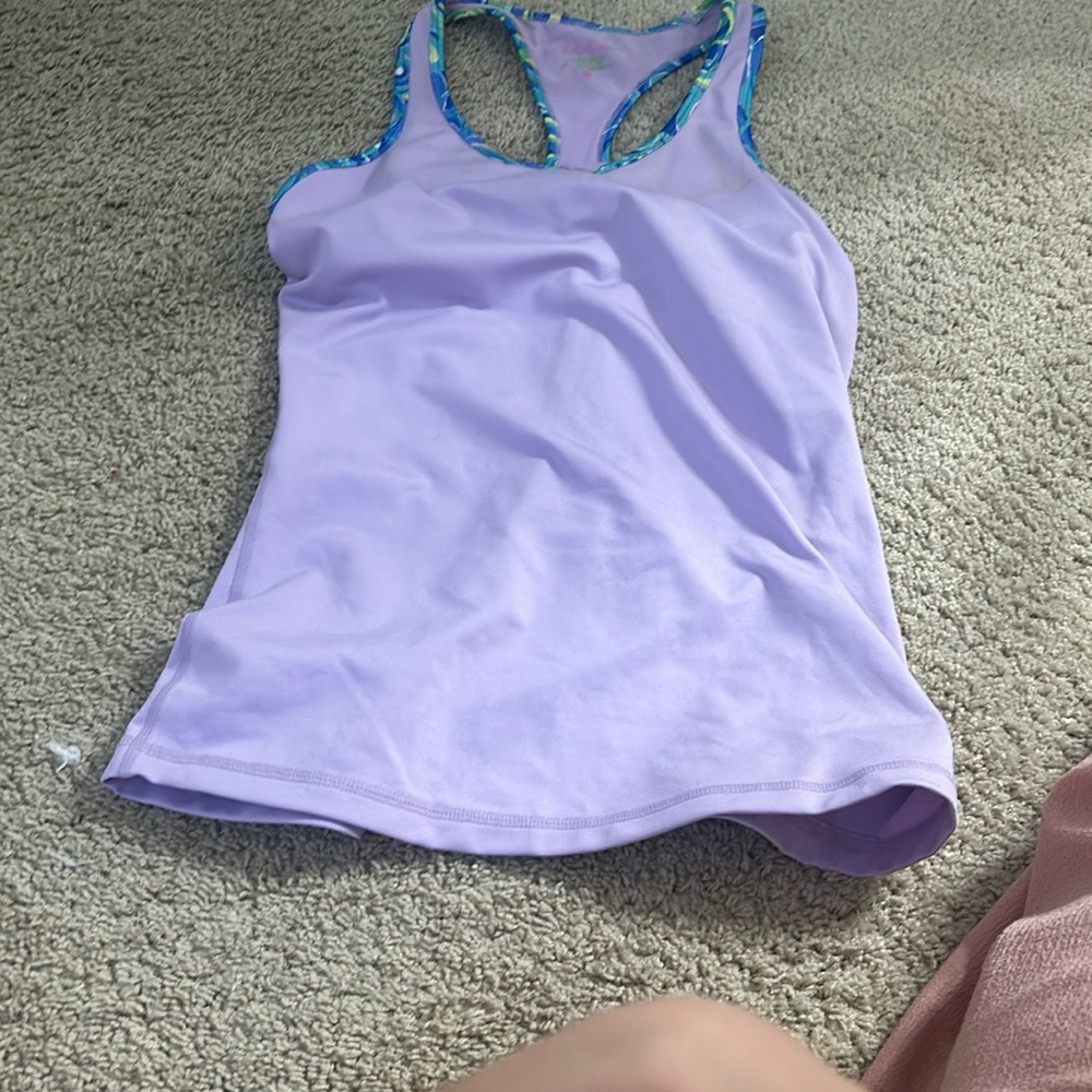 Women’s Lavender Swim Tank Top